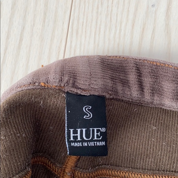 HUE Corduroy Pocket Leggings Brown - Picture 3 of 3
